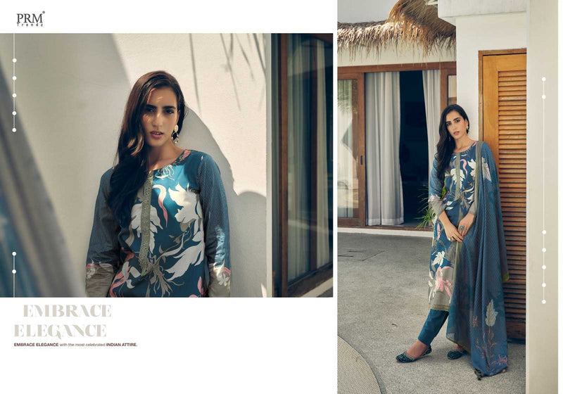 Prm Trendz Serein Jam Cotton Unstitched Heavy Designer Salwar Suit