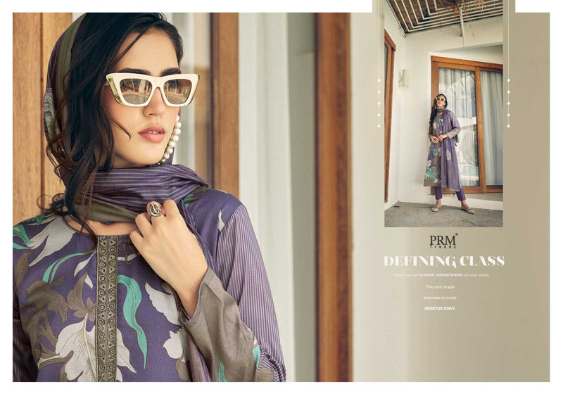 Prm Trendz Serein Jam Cotton Unstitched Heavy Designer Salwar Suit