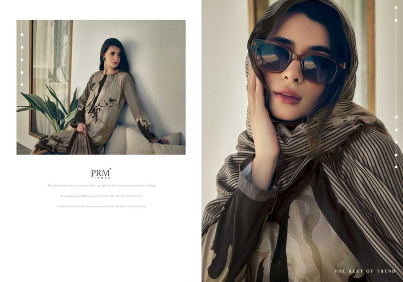 Prm Trendz Serein Jam Cotton Unstitched Heavy Designer Salwar Suit