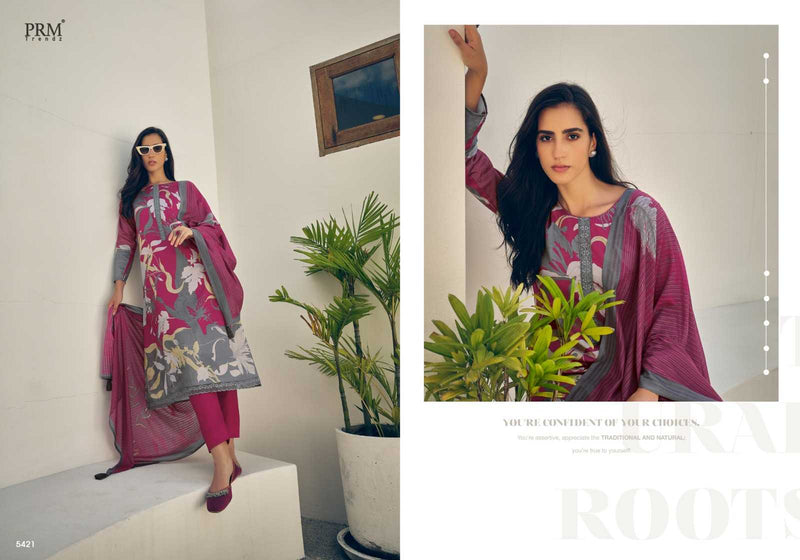 Prm Trendz Serein Jam Cotton Unstitched Heavy Designer Salwar Suit