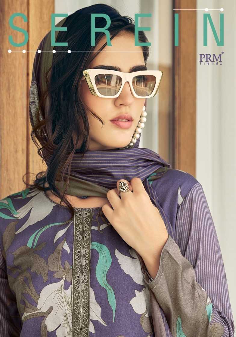 Prm Trendz Serein Jam Cotton Unstitched Heavy Designer Salwar Suit