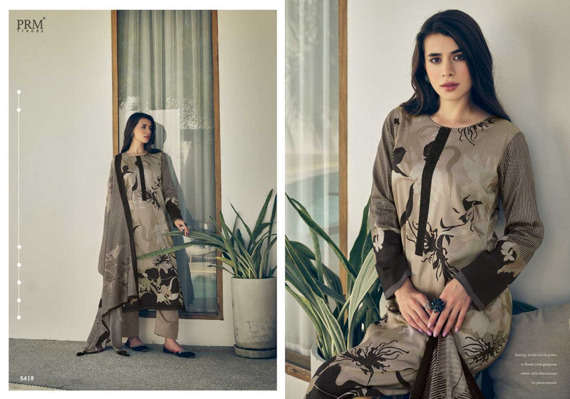 Prm Trendz Serein Jam Cotton Unstitched Heavy Designer Salwar Suit
