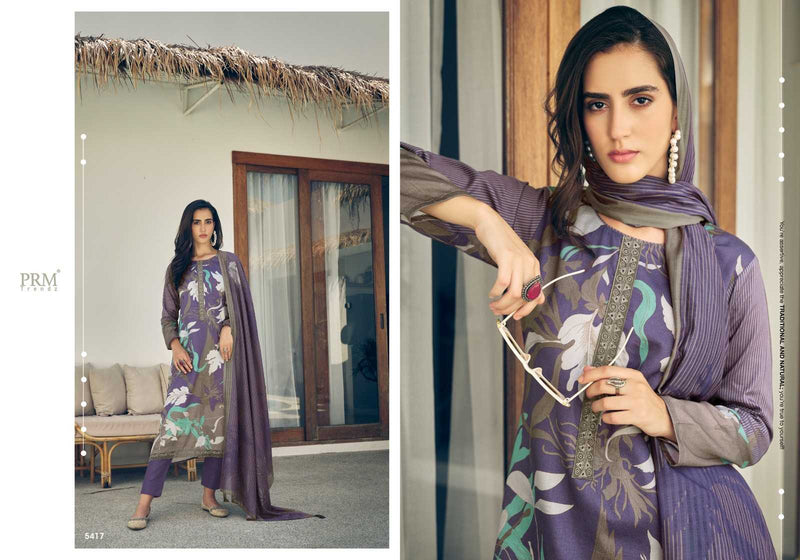 Prm Trendz Serein Jam Cotton Unstitched Heavy Designer Salwar Suit