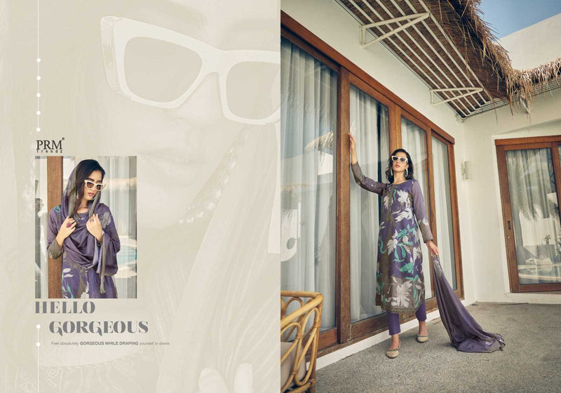 Prm Trendz Serein Jam Cotton Unstitched Heavy Designer Salwar Suit