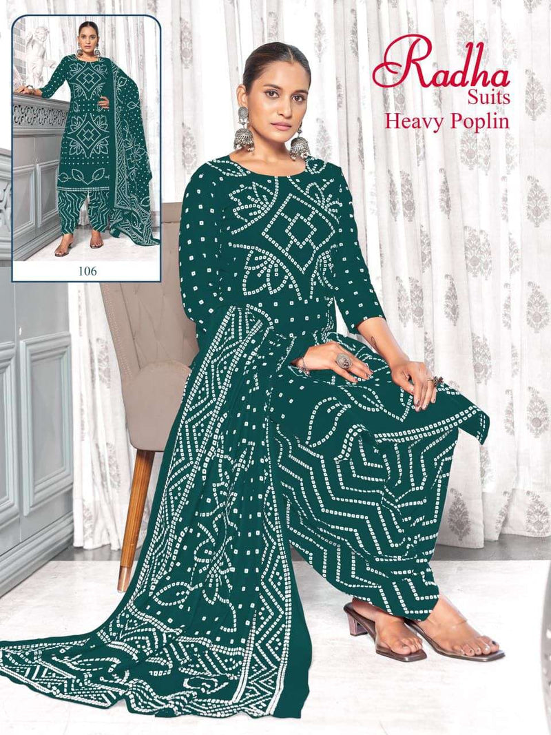 Radha Suits Bandhani Special Vol 1 Cotton Daily Wear Salwar Kameez