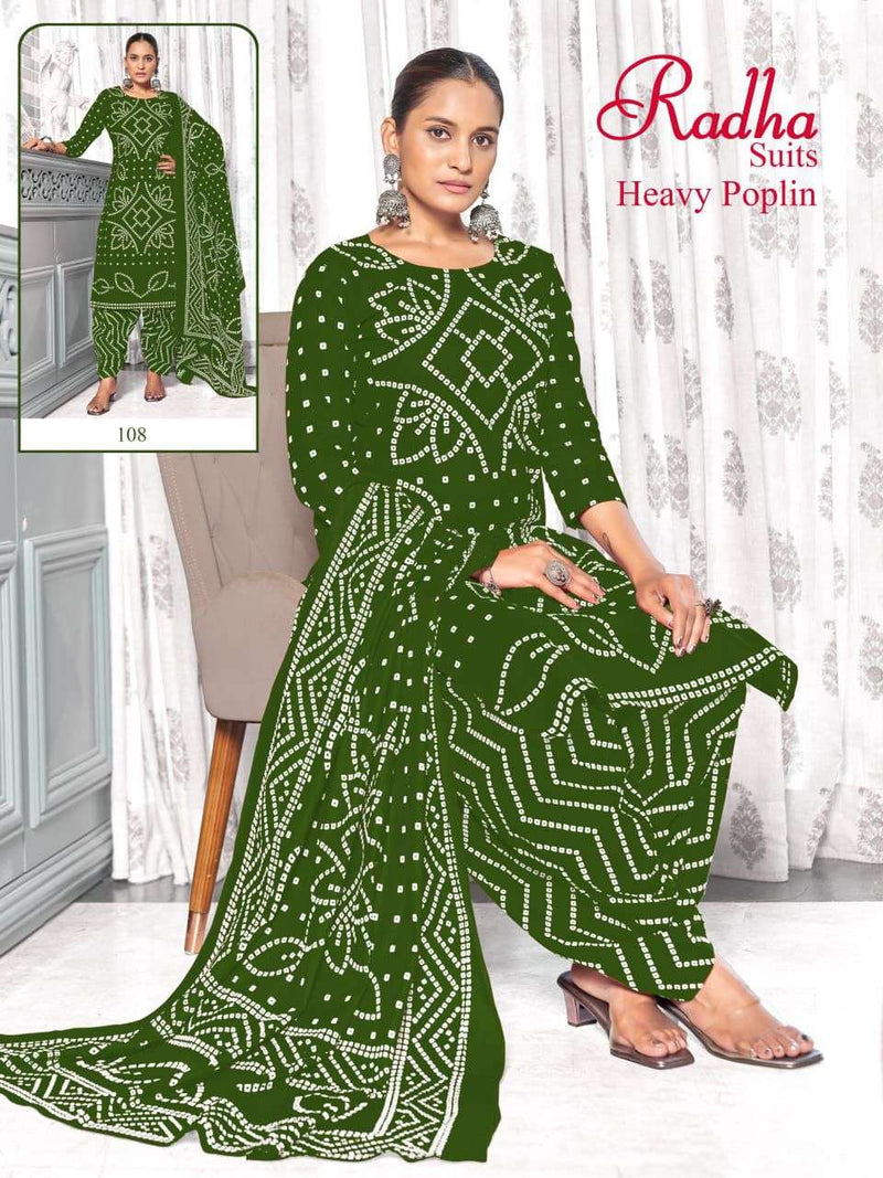 Radha Suits Bandhani Special Vol 1 Cotton Daily Wear Salwar Kameez