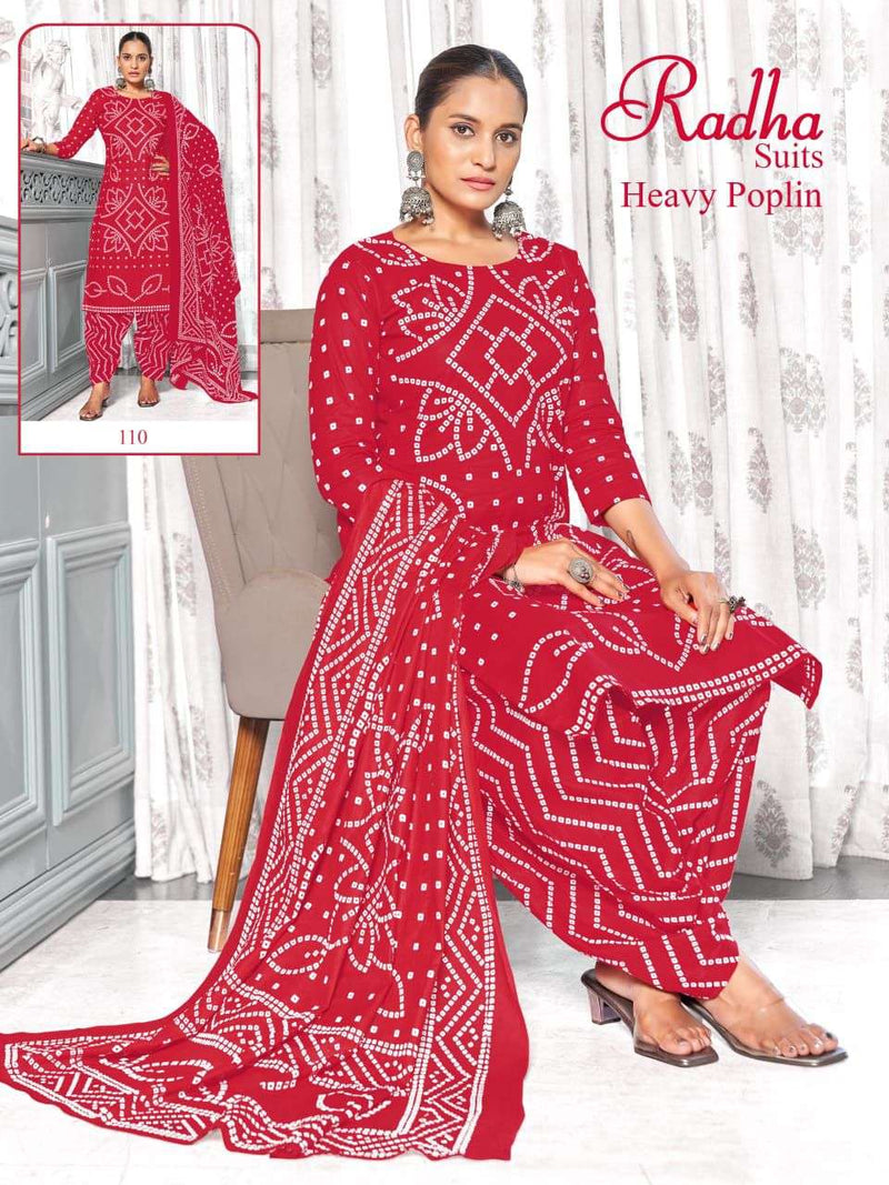 Radha Suits Bandhani Special Vol 1 Cotton Daily Wear Salwar Kameez
