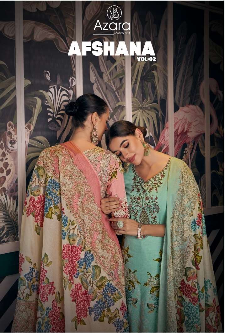 Radhika Fashion Afshana Vol 2 Cambric Cotton Unstitched Salwar Kameez