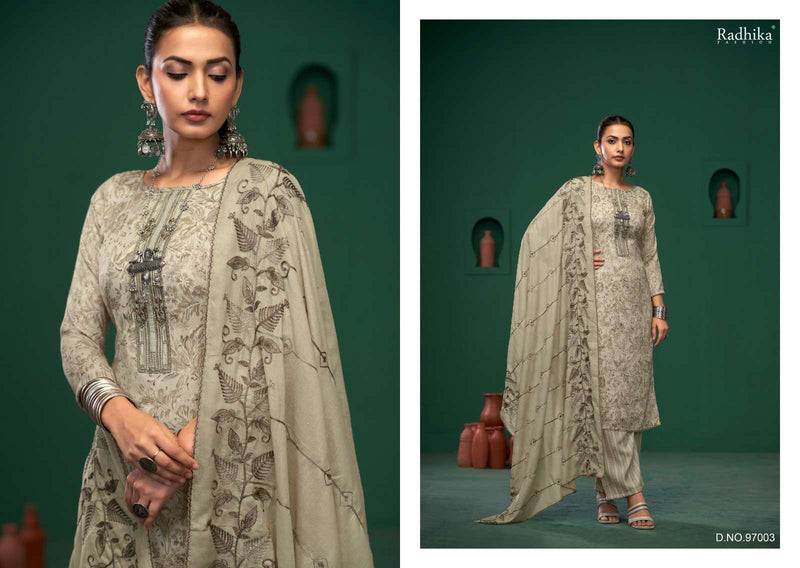 Radhika Fashion Barfi Vol 3 Cotton Embroidery Salwar Suit