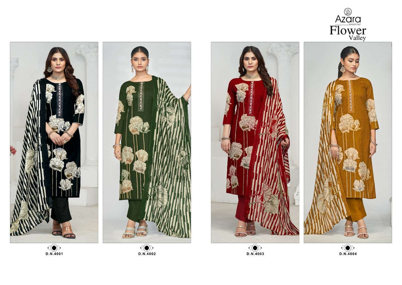 Radhika Fashion Flower Valley Camric Cotton Designer Print Unstitched Salwar Suit