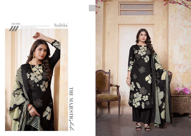 Radhika Fashion Gulbagh Vol 3 Jam Cotton Designer Print With Hand Jari Diamond Work Salwar Suit