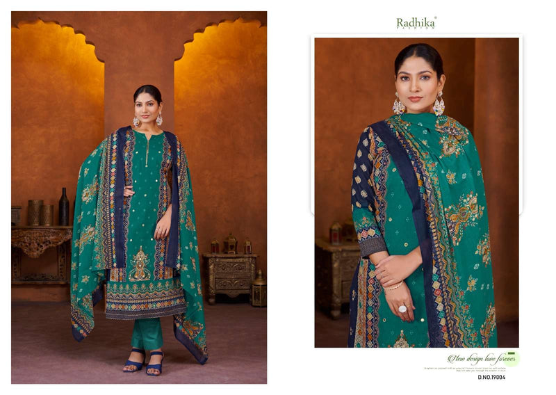 Radhika Fashion Malika Lawn Cotton Fancy Salwar Suit