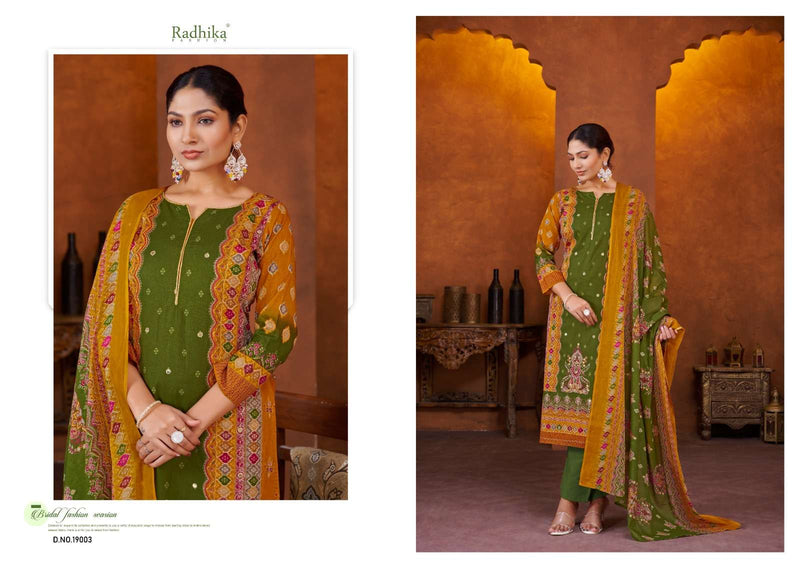 Radhika Fashion Malika Lawn Cotton Fancy Salwar Suit