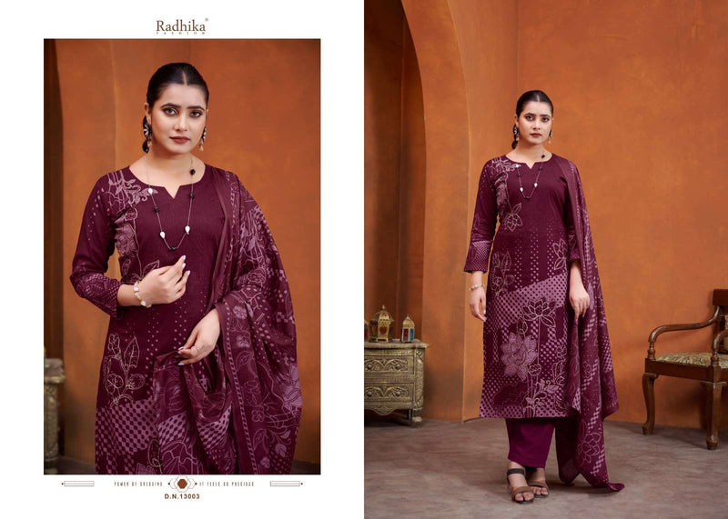 Radhika Fashion Mannat Lawn Cotton Designer Print Fancy Salwar Suit