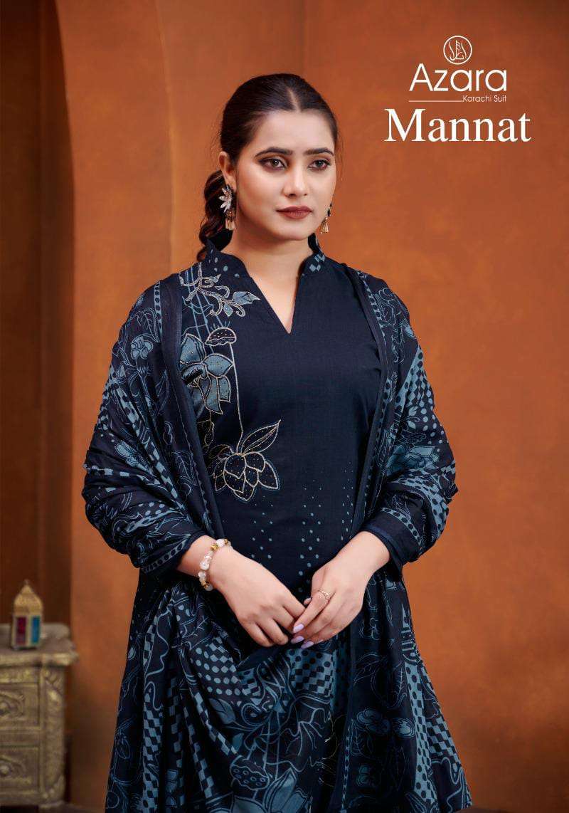 Radhika Fashion Mannat Lawn Cotton Designer Print Fancy Salwar Suit