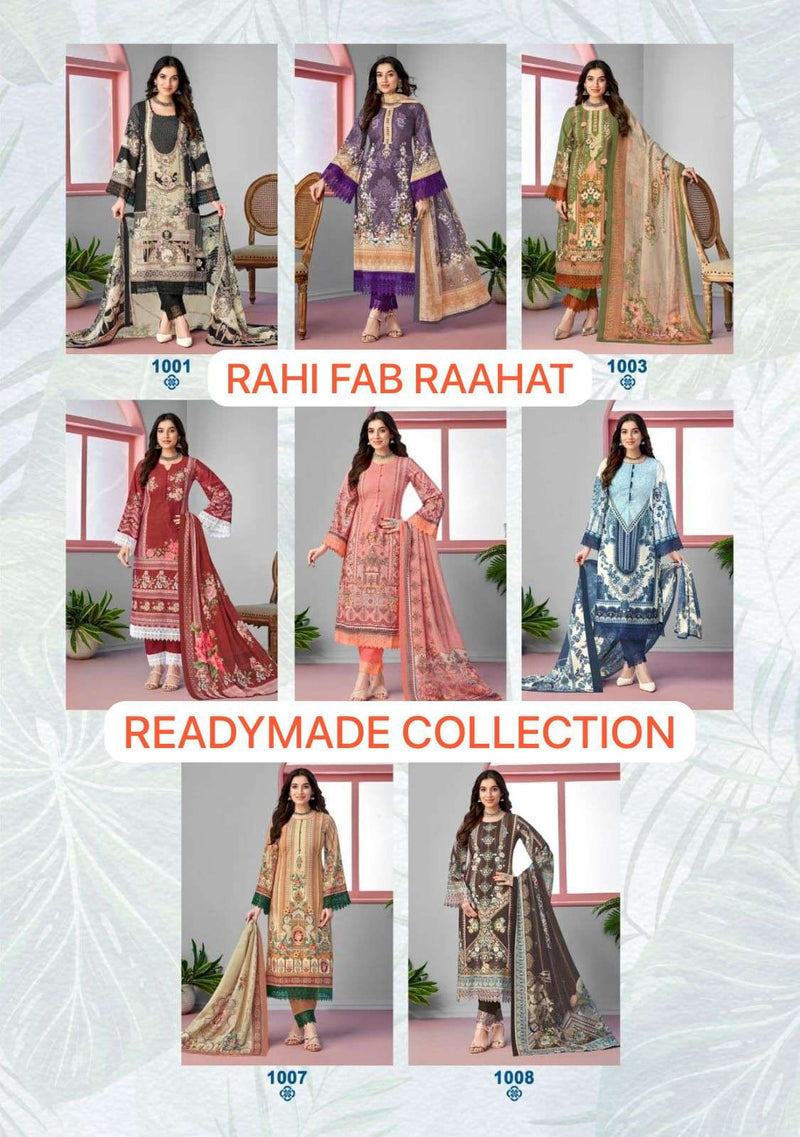 Rahi Fab Raahat Vol 1 Ready Made Collection Lawn Cotton Daily Wear Salwar Suit