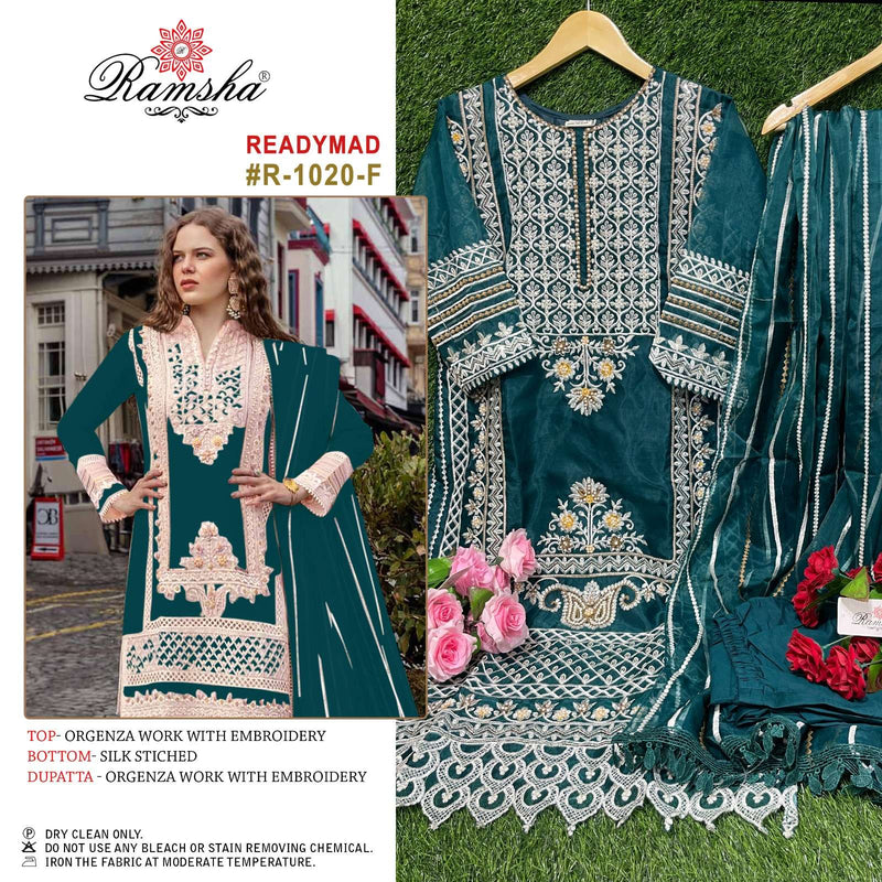 Ramsha R 1020 Beautiful Readymade Pakistani Salwar Kameez