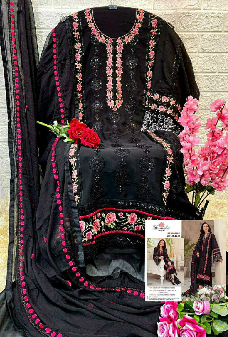 Ramsha R 1044 Beautiful Work Pakistani Readymade Salwar Kameez