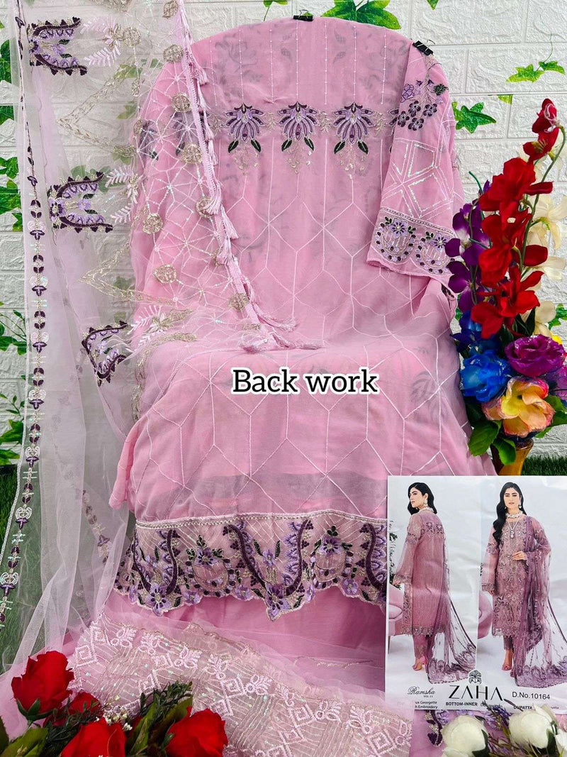 Ramsha Vol 11 By Zaha Designer Work Pakistani Concept Unstitch Salwar Kameez