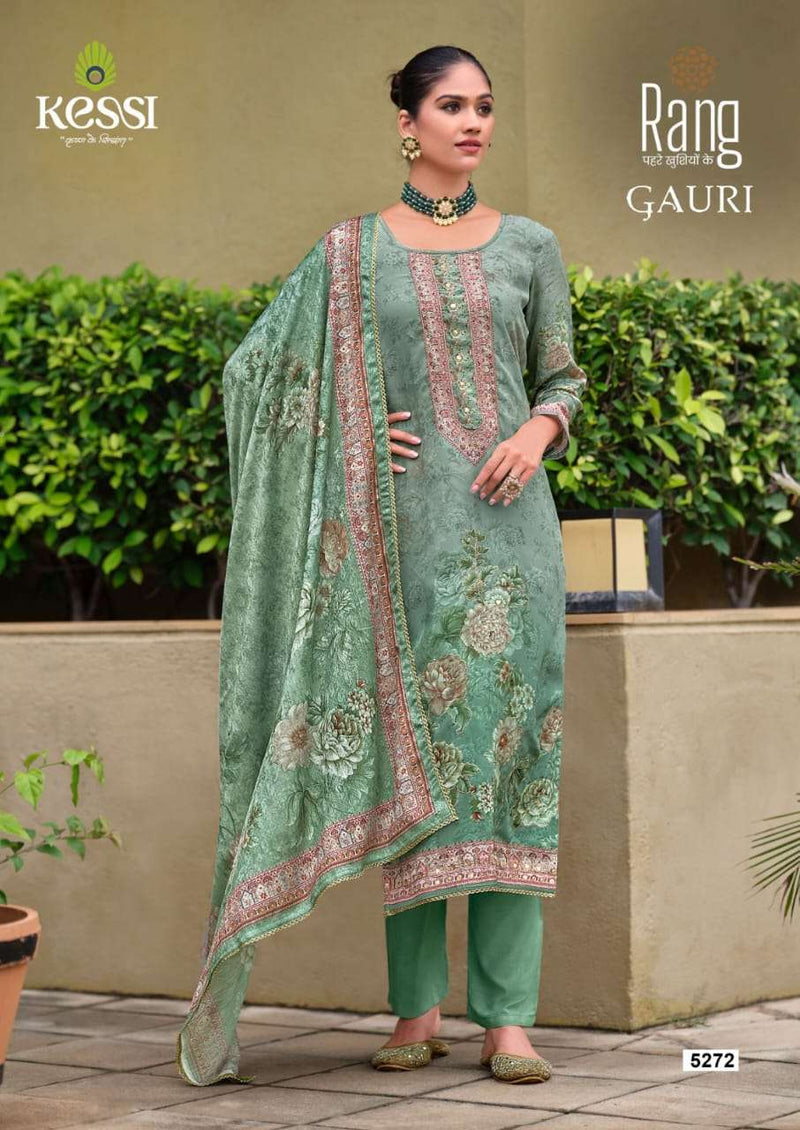Rang Gauri Crepe Digital Print Fancy Salwar Suit