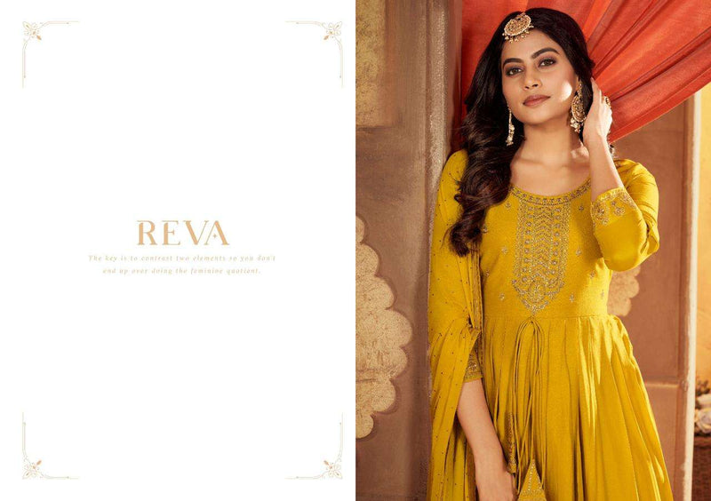 Rangoon Present Reva Readymade Traditional Anarkali Style Salwar Kameez