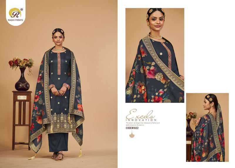 Rashi Print Present Aaina Designer Function Wear Salwar Kameez Material