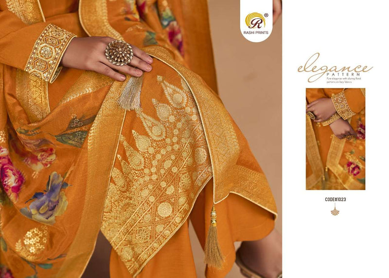 Rashi Print Present Aaina Designer Function Wear Salwar Kameez Material