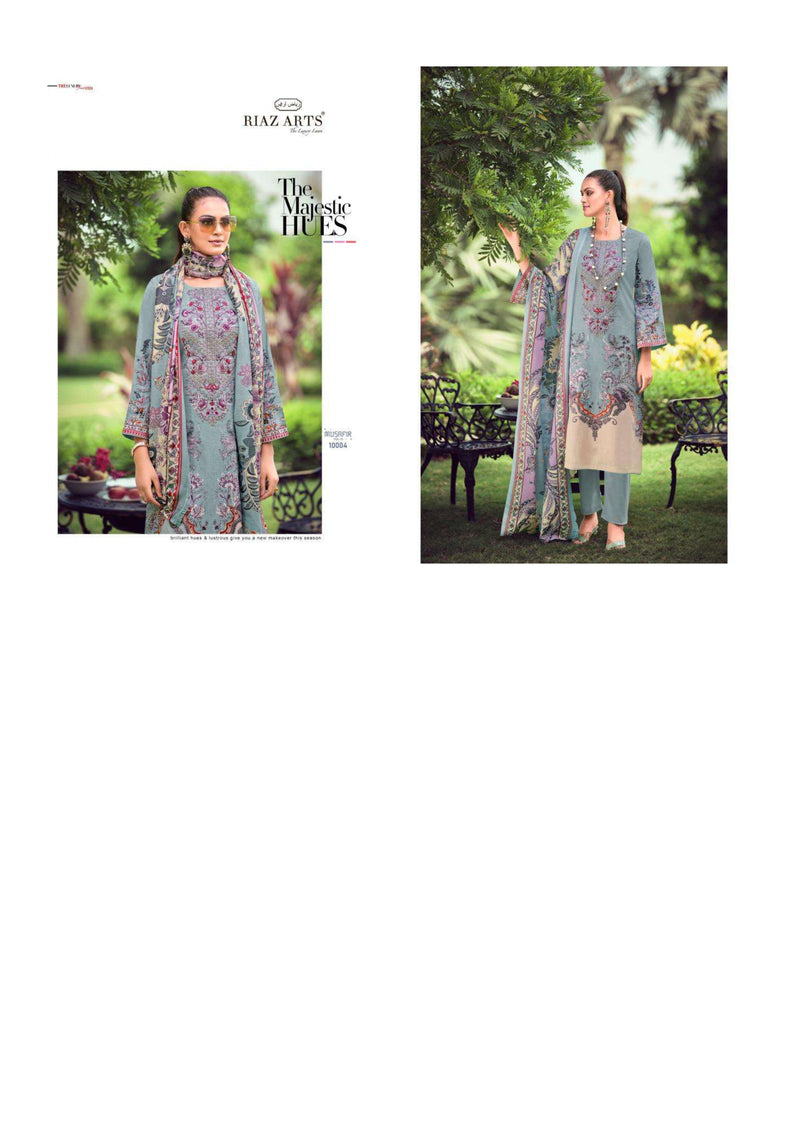 Riaz Arts Musafir Vol 10 Lawn Karachi Camric Digital Print Salwar Kameez
