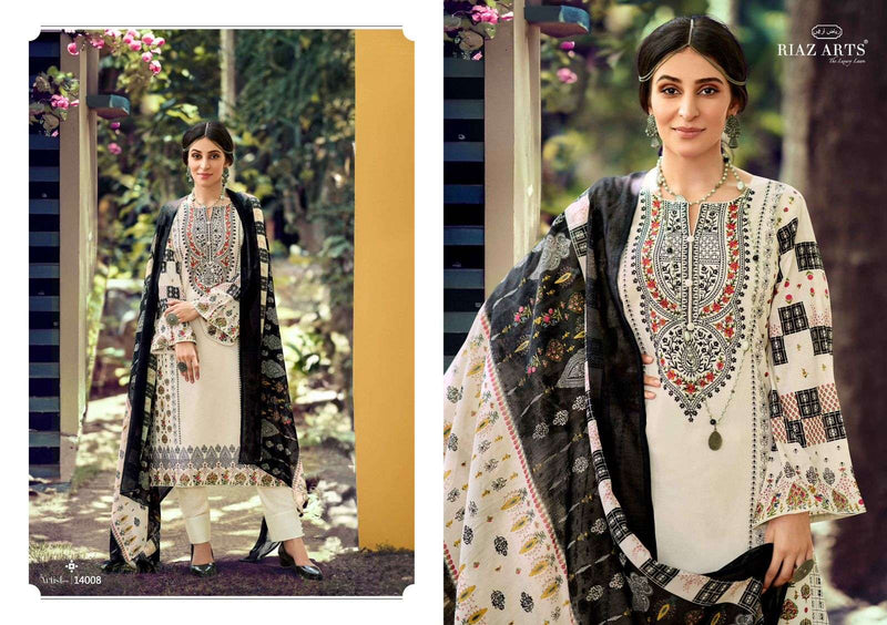 Riaz Arts The Artist Vol 3 Lawn Cotton Digital Print Salwar Suit For Daily Wear