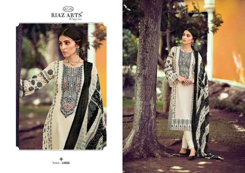 Riaz Arts The Artist Vol 3 Lawn Cotton Digital Print Salwar Suit For Daily Wear