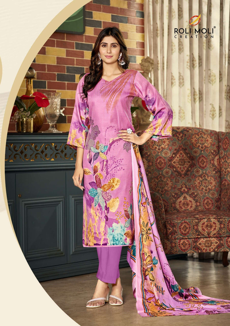 Roli Moli Creation Jasmeen Pashmina Fancy Salwar Suit