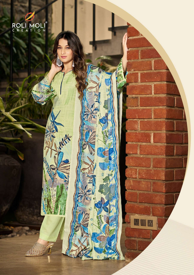 Roli Moli Creation Jasmeen Pashmina Fancy Salwar Suit