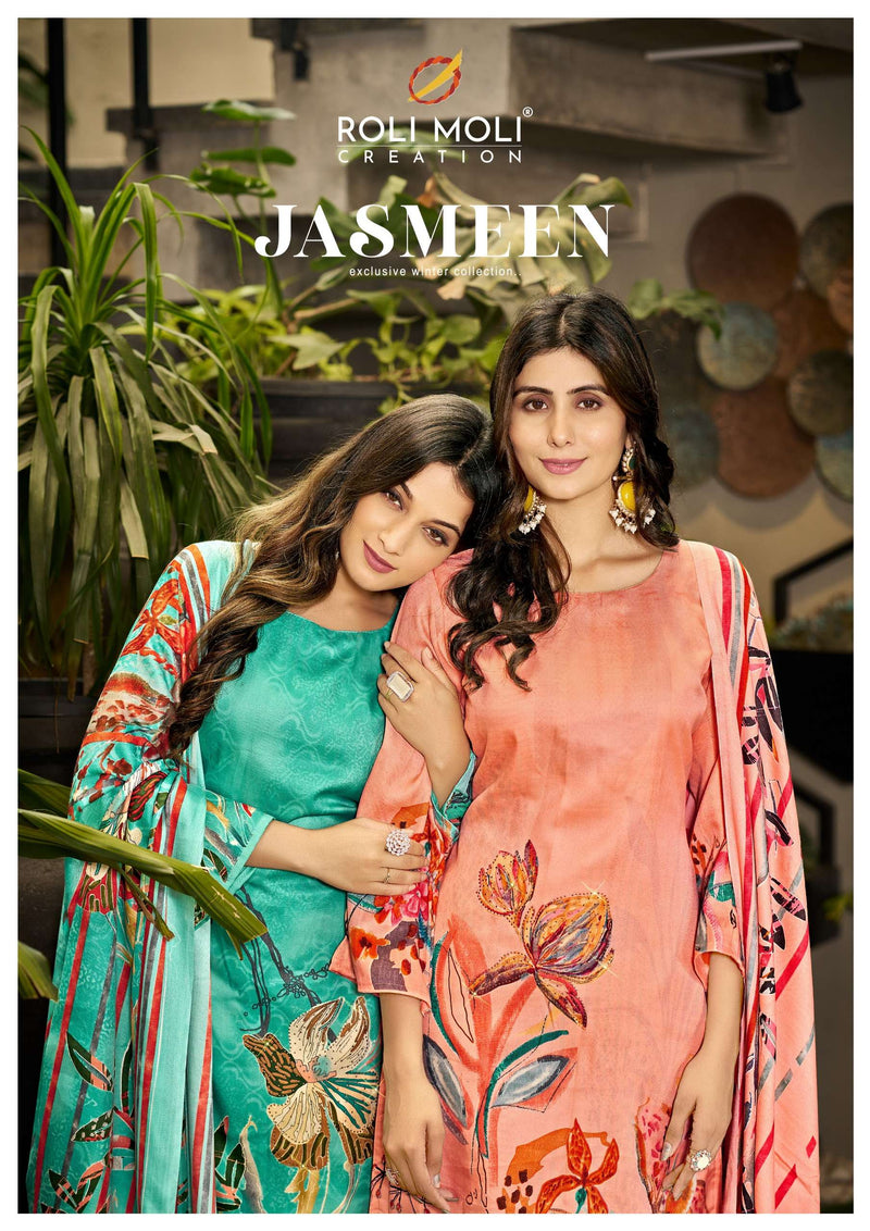 Roli Moli Creation Jasmeen Pashmina Fancy Salwar Suit
