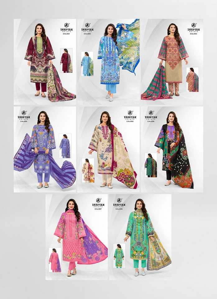 Deeptex Prints Roohi Zara Vol 3 Lawn Unstitched Daily Wear Salwar Suit