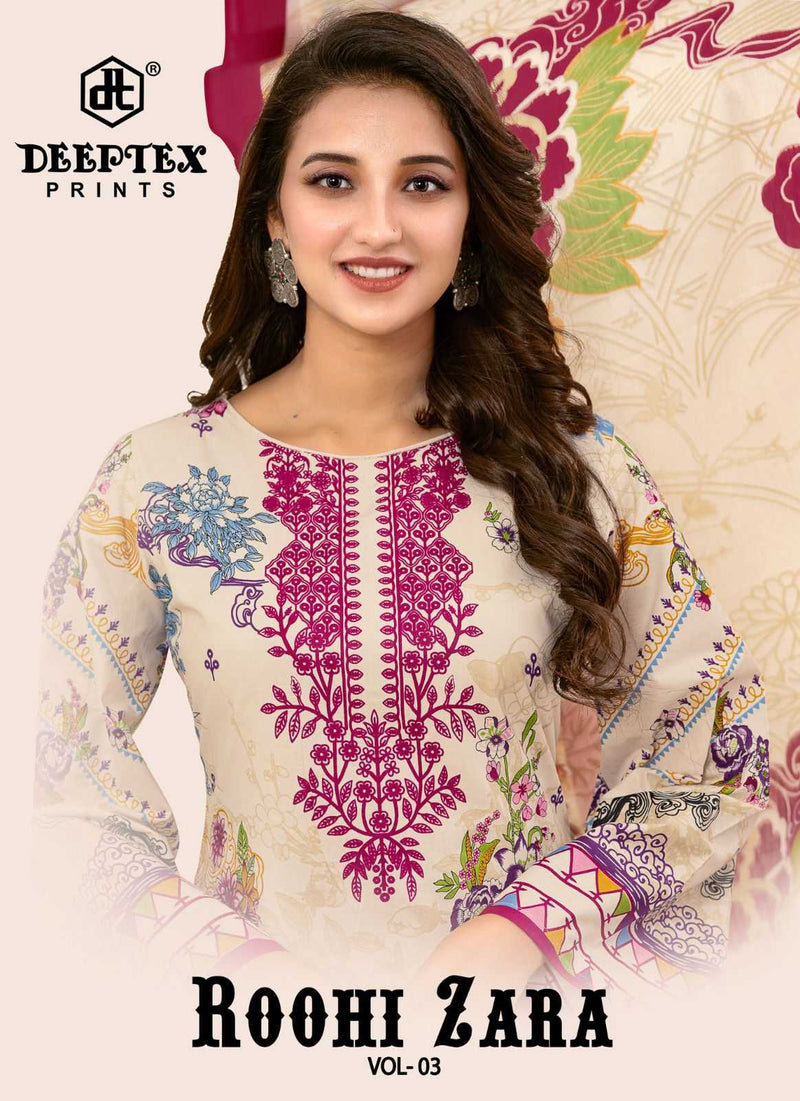 Deeptex Prints Roohi Zara Vol 3 Lawn Unstitched Daily Wear Salwar Suit