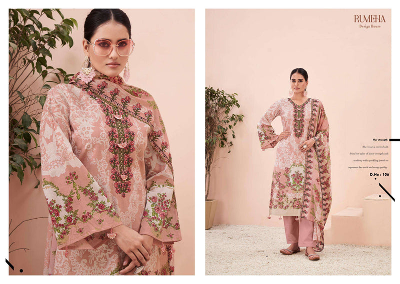 Rumeha Design House Dilkash Vol 1 Cotton Digital Print Designer Salwar Suit
