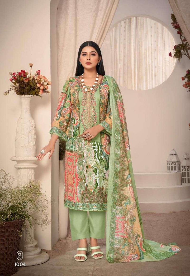 Saanvi Trends Naira Vol 1 Lawn Cotton Printed Daily Wear Salwar Suit