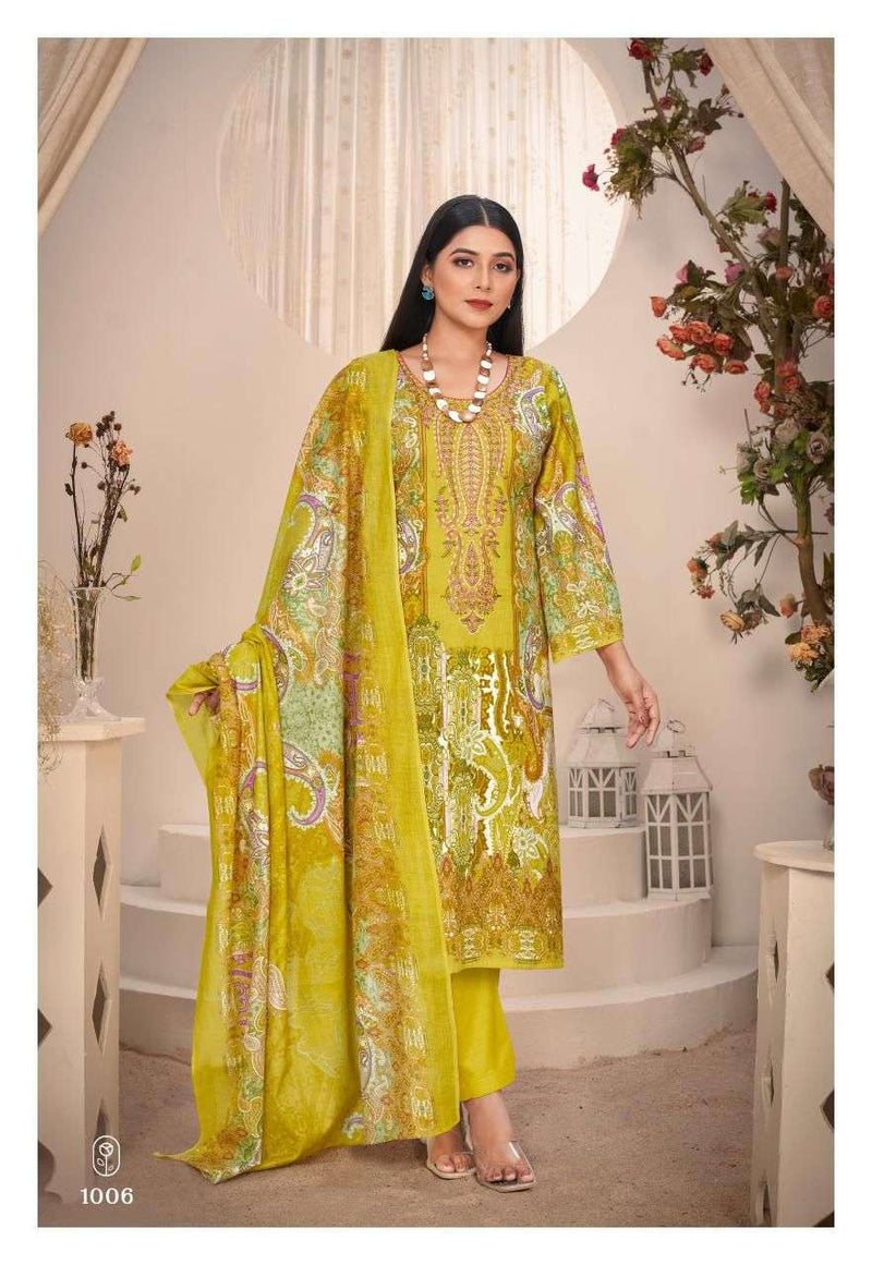 Saanvi Trends Naira Vol 1 Lawn Cotton Printed Daily Wear Salwar Suit