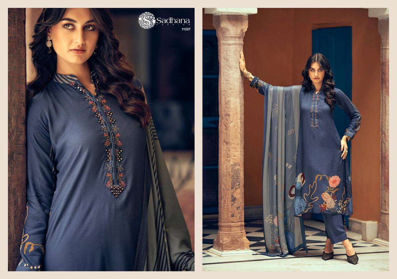 Sadhana Fashion Swara Viscose Pashmina Digital Print Fancy Salwar Suit