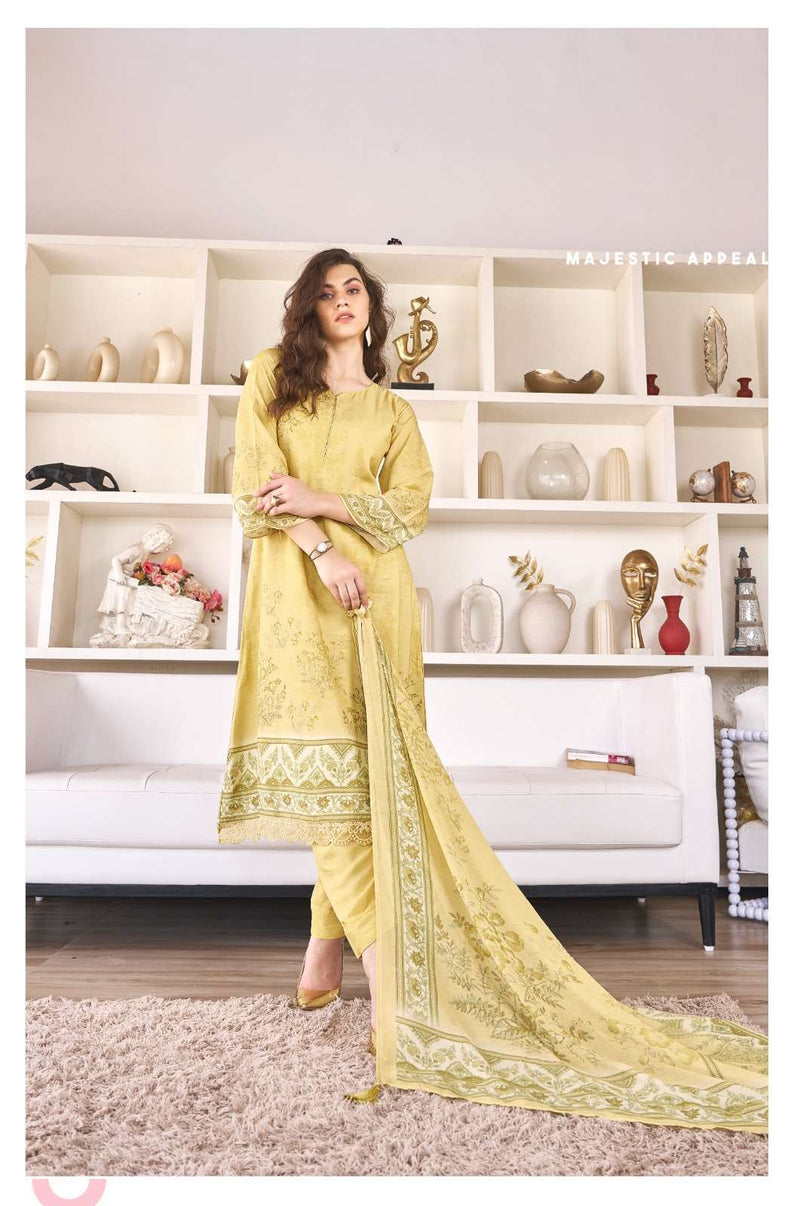 Sadhana Fashion The Secret Garden Muslin Silk Digital Print Designer Salwar Kameez