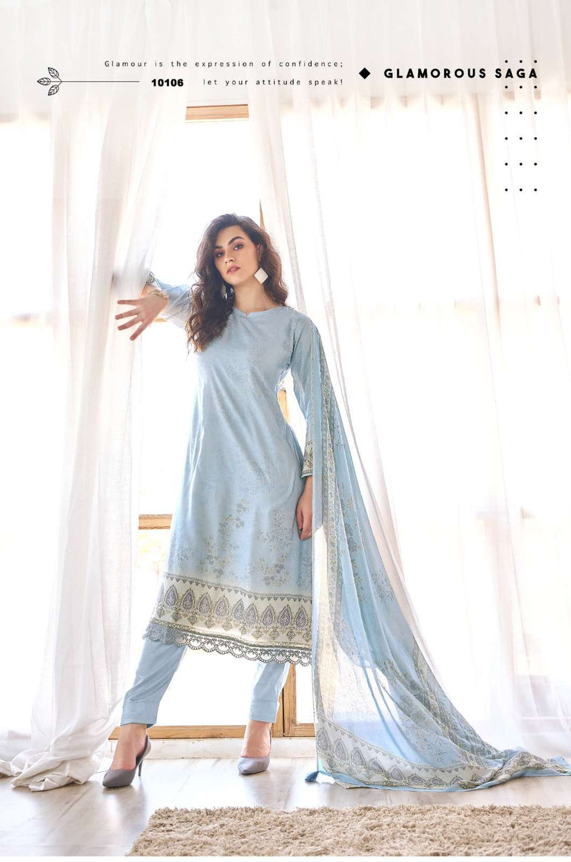 Sadhana Fashion The Secret Garden Muslin Silk Digital Print Designer Salwar Kameez