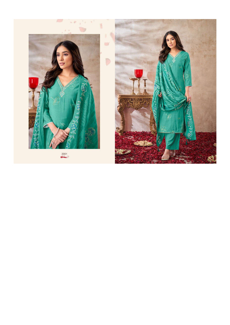 Supriya Fashion Selvina Silk Vol 11 Modal Foil Print Festival Wear Salwar Suit