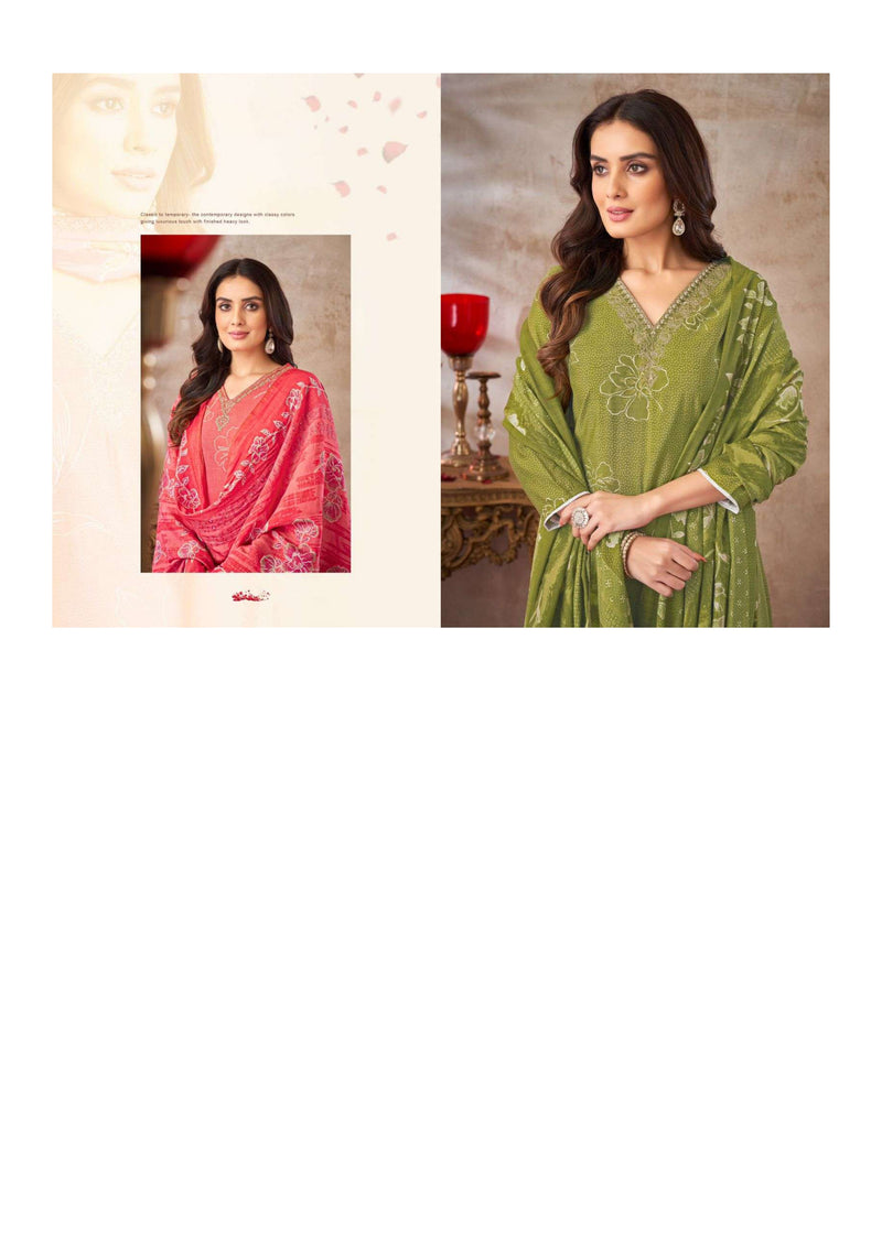 Supriya Fashion Selvina Silk Vol 11 Modal Foil Print Festival Wear Salwar Suit