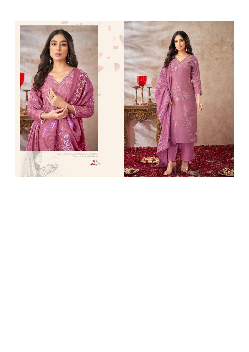 Supriya Fashion Selvina Silk Vol 11 Modal Foil Print Festival Wear Salwar Suit