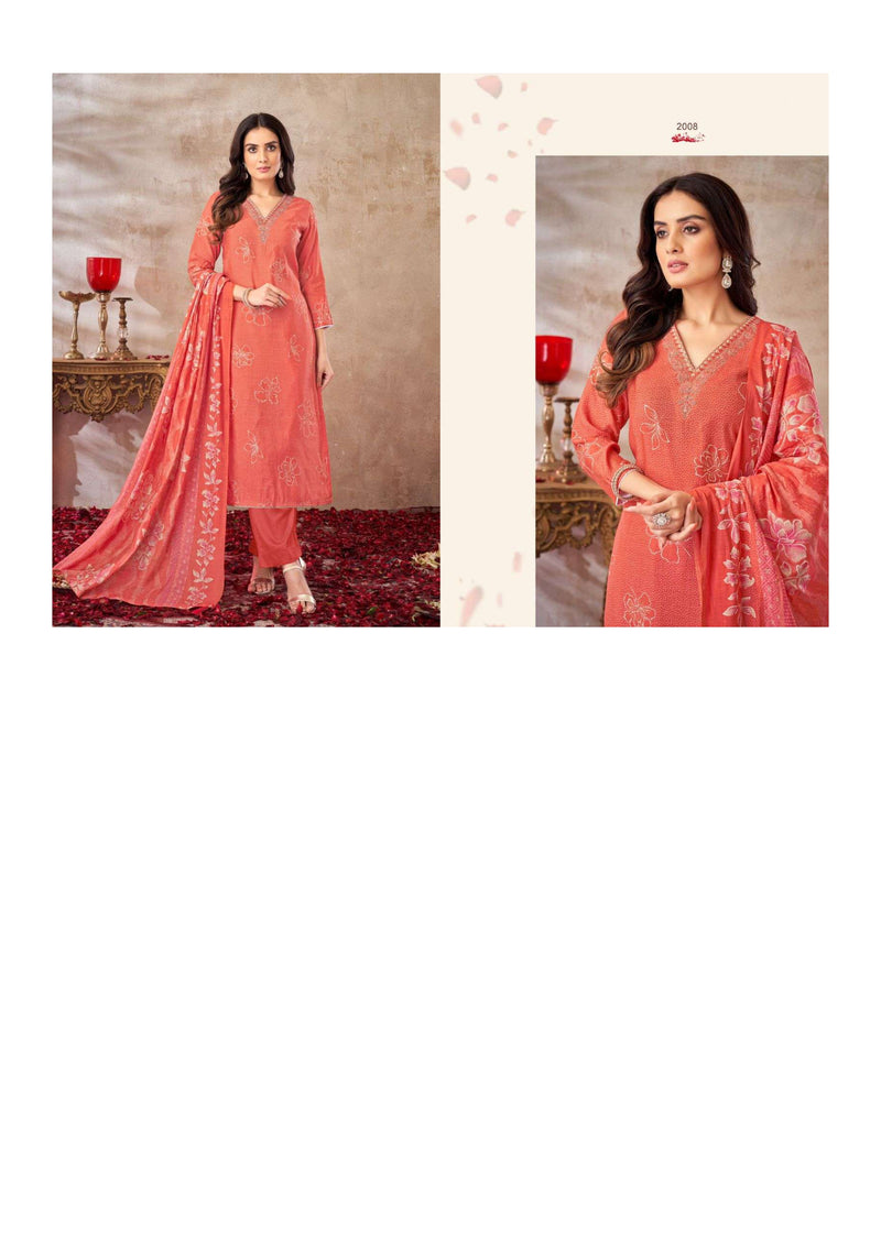 Supriya Fashion Selvina Silk Vol 11 Modal Foil Print Festival Wear Salwar Suit