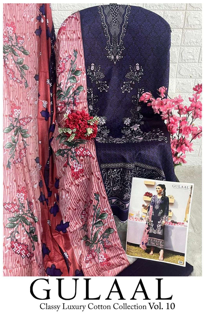 Sana Maryam Gulaal Classy Luxury Cotton Collection Vol 10 Cotton Daily Wear Salwar Suit