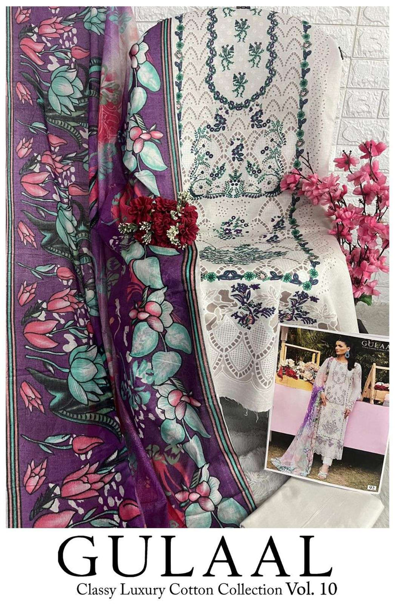 Sana Maryam Gulaal Classy Luxury Cotton Collection Vol 10 Cotton Daily Wear Salwar Suit