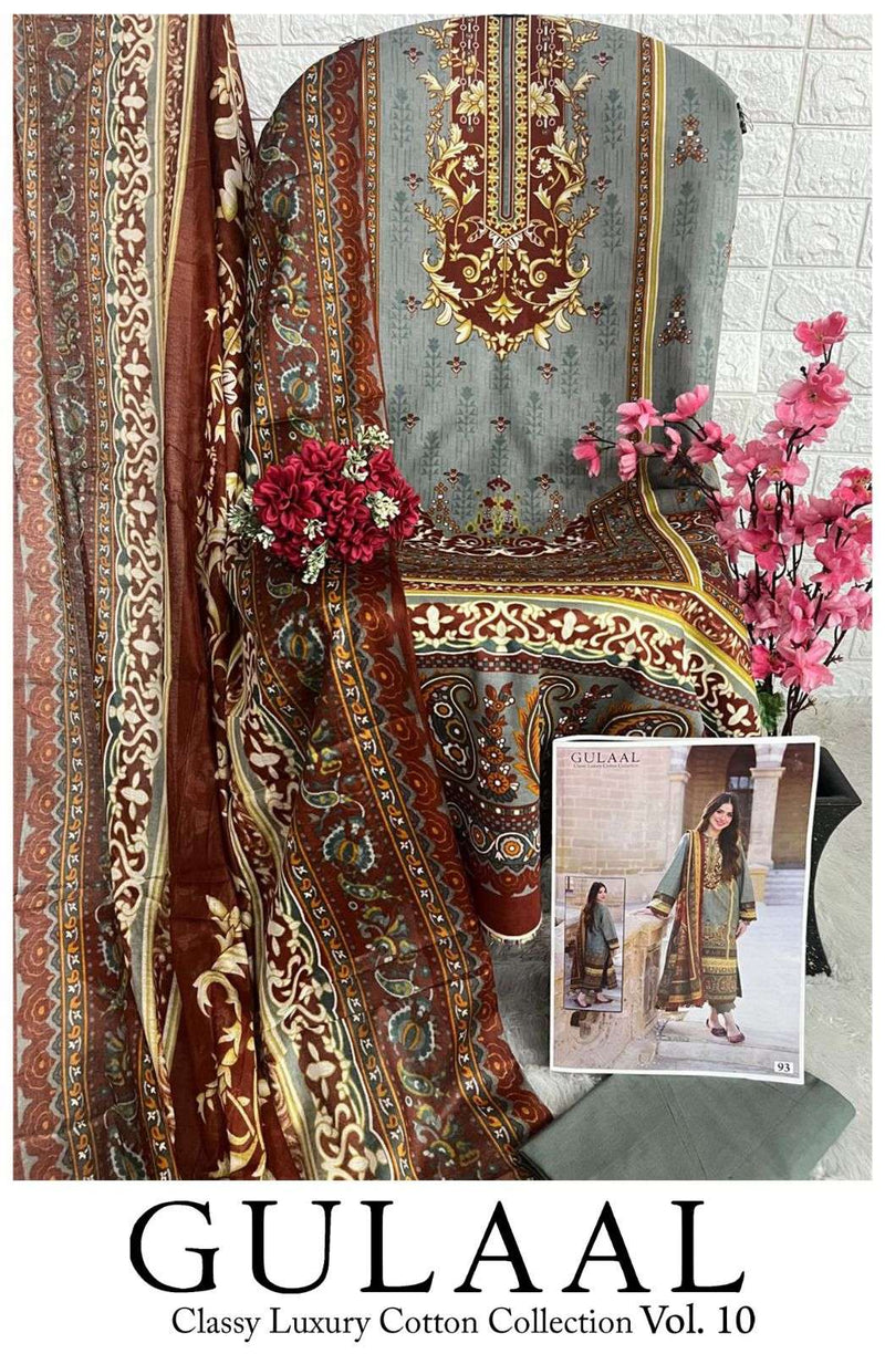 Sana Maryam Gulaal Classy Luxury Cotton Collection Vol 10 Cotton Daily Wear Salwar Suit