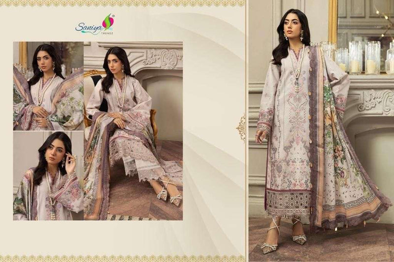Saniya Trendz Anaya Vol 1 Cambric Cotton With Embroidery Suit Collection