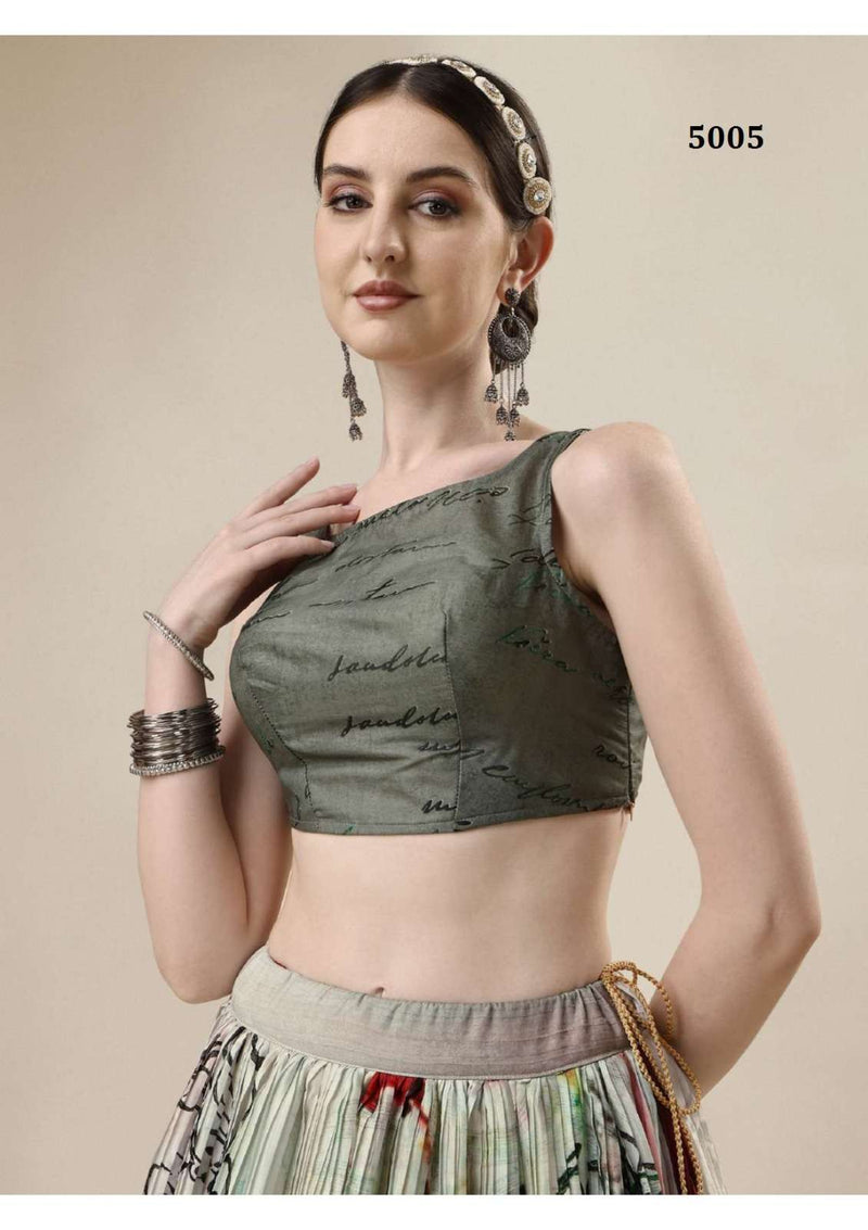 Saptrangi 5001-5009 Iconic Amazing Semistitch Lehenga Choli Collection